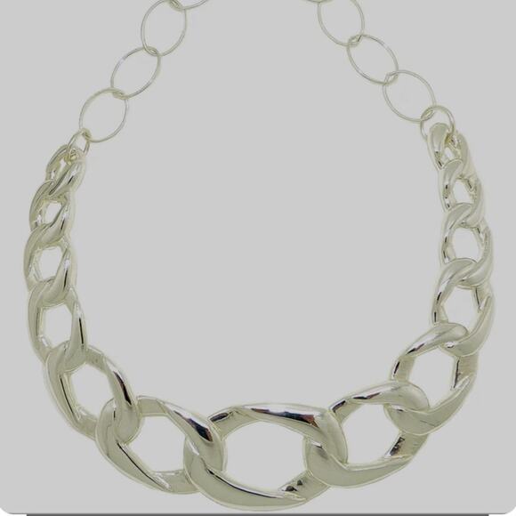 Simon Sebbag Chainlink 925 Sterling Silver Necklace - Picture 8 of 8
